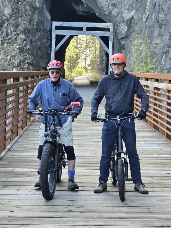 Riding the Olympic Discovery Trail